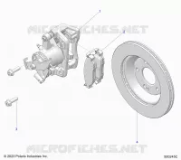BRAKES, BREMSZANGE HINTEN