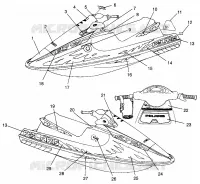 DECALS SLT 780 B964588 AND  INTL. SLT 780 I964588 (4935683568A007)