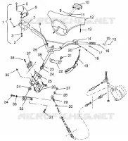 LENKUNG SLX 780 B964287 and Intl. SLX 780 I964287 (4937443744A013)