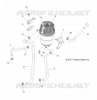 MOTOR, ÖLTANK and LINES