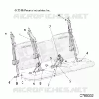 SITZ BELT AND MOUNTING