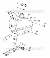 TREIBSTOFFTANK and HOSES
