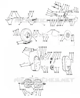 Bremse und Kettenkasten All Swedish Indy Models (4916051605005A)
