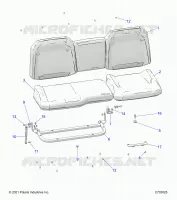 SITZ ASM. REAR