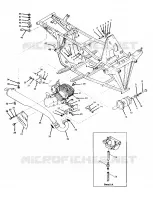 Motorbehälterungen   Auspuff 250 2X4 / W927527 (4922862286005A)