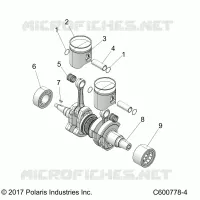 ENGINE, PISTON &amp; CRANKSHAFT