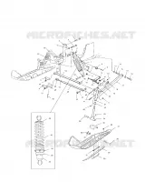 FRONT SUSPENSION AND SKI