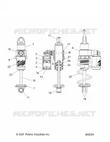 SUSPENSION, FRONT SHOCK TRACK, VELOCITY 7045536