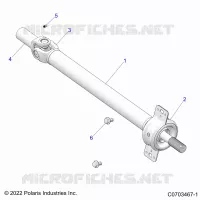 ANTRIEB, PROP SHAFT,MID, BEARING