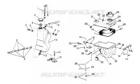 ÖLTANK / LUFTFILTERKASTEN  500 CARB 0962764, 500 CARB SKS 0962564,  500 CA (4931873187C010)