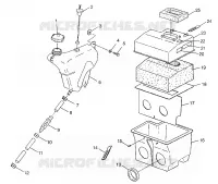 ÖLTANK/LUFTFILTERKASTEN  700 RMK 0970966, 700 SKS 0970566 AND EUROPEAN 700 SKS E970 (4938573857C005)