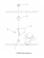 MOTOR, VERGASER BRACKET