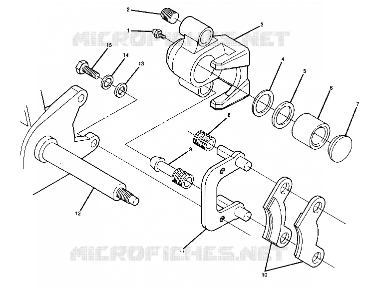 FRONT BREMSE 1988 TRAIL BOSS UPDATE-4/14/88 (4914891489016A)