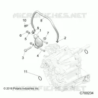 DRIVE TRAIN, MAIN GEARCASE MOUNTING