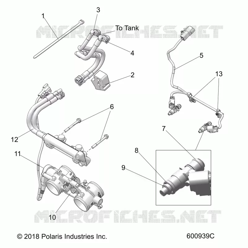 KRAFTSTOFFSYSTEM, RAIL, LINES AND THROTTLE BODY
