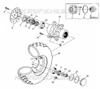 VORDERRAD ASSEMBLY 4X4 350L S938139 (4924342434015A)