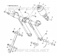 FRONT Drehmomentarm