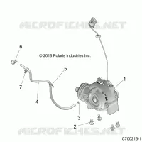 ANTRIEB, FRONT GEARCASE MOUNTING
