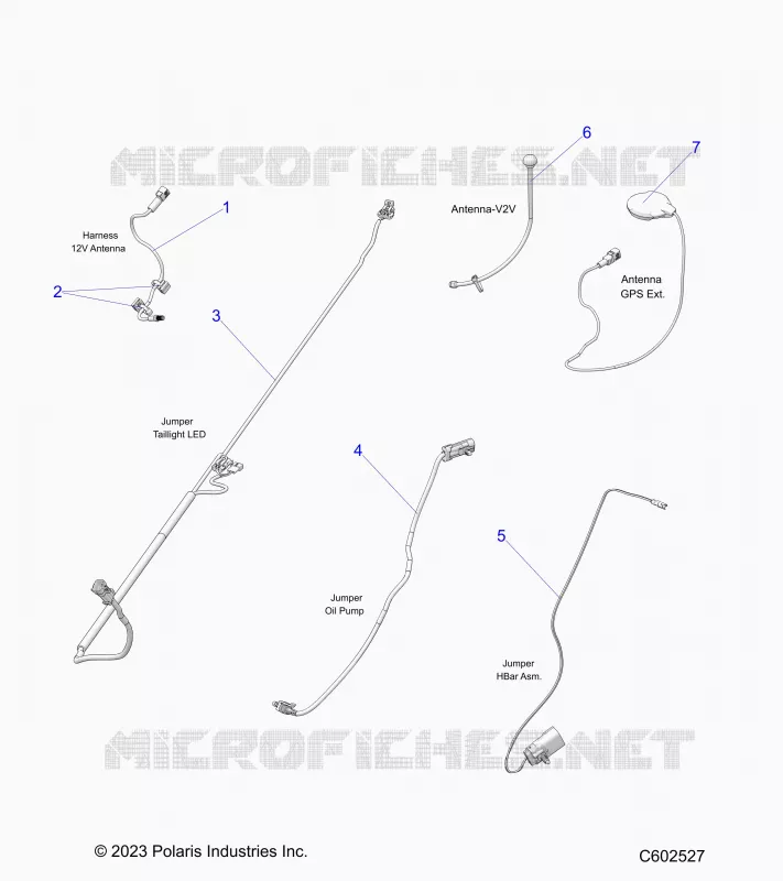 ELEKTRIC, JUMPER WIRES/ANTENNAS/HARNESS