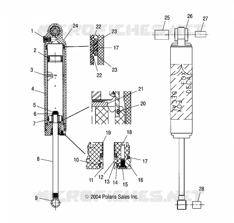 SCHOCK (REAR TRACK)(EDGE)