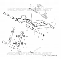 FRONT Drehmomentarm