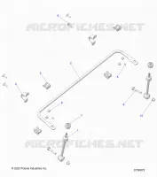 SUSPENSION, FRONT STABILISATORSTANGE