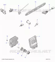 ELEKTRIC, SWITCHES, SENSORS, ECU AND CONTROL MODULES