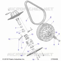 ANTRIEB, SECONDARY CLUTCH