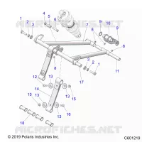 SUSPENSION, FRONT DREHMOMENTARM