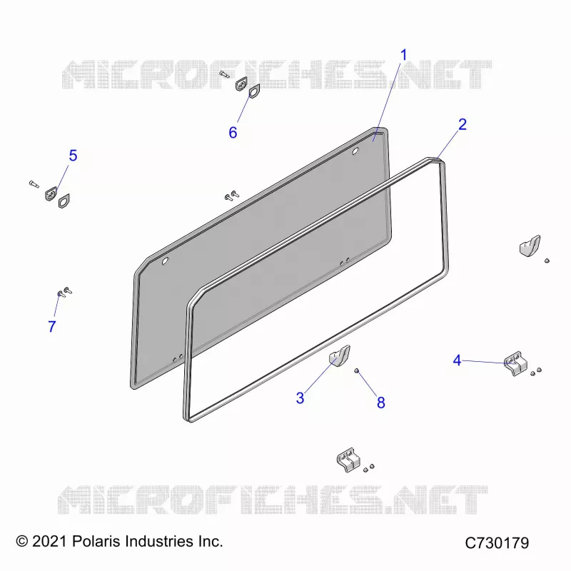 KAROSSERIE HINTEN WINDSHIELD