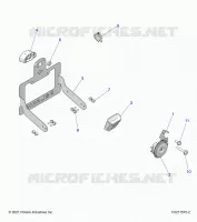 ELEKTRIC, HORN AND LICENSE PLATE LIGHT
