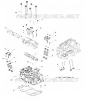ZYLINDER HEAD, CAM AND VALVES