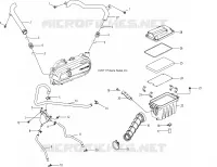 MOTOR, LUFTEINLASS SYSTEM