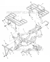 FRAME ASSEMBLY WITH RACKS (4914761476003A)