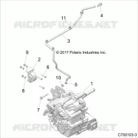 ANTRIEB, MAIN GEARCASE MOUNTING