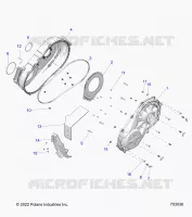 ANTRIEB, CLUTCH COVER, INNER/OUTER