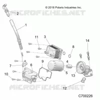 ENGINE, DIPSTICK &amp; OIL FILTER