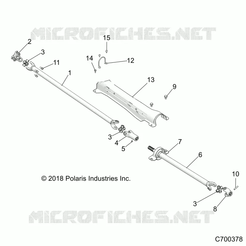 DRIVE TRAIN, FRONT KARDANWELLE
