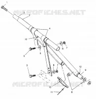 FRONT Drehmomentarm CLASSIC 0963865 (4935383538B012)