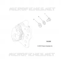 VORDERBREMSE CALIPER MOUNTING