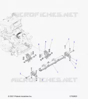 MOTOR, MOUNTING &amp; LONG BLOCK
