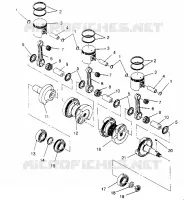 KOLBEN   KURBELWELLE XLT TOURING 0952857 AND  EUROPEAN XLT TOURING E952857 (4929172917C010)