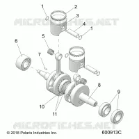 ENGINE, PISTON &amp; CRANKSHAFT
