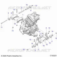 MOTOR, MOUNTING