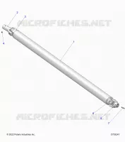 ANTRIEB, PROP SHAFT,FRONT