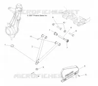SUSPENSION, A-ARM and STREBE MOUNTING