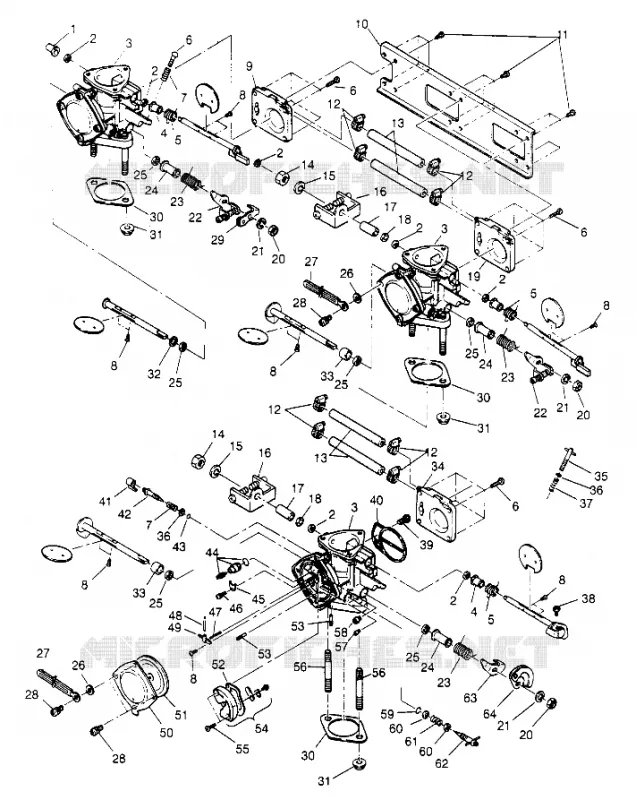 VERGASER SL 650 STD B954358 (4932923292C001)