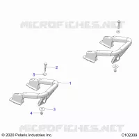 KAROSSERIE HINTEN RACK, HANDGRIPS