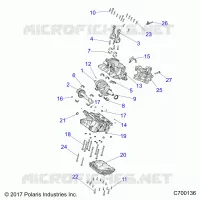 ENGINE, CRANKCASE AND KURBELWELLE