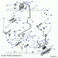 ELEKTRIC, WIRE HARNESS COMPONANTS, AND LICENSE PLATES 
